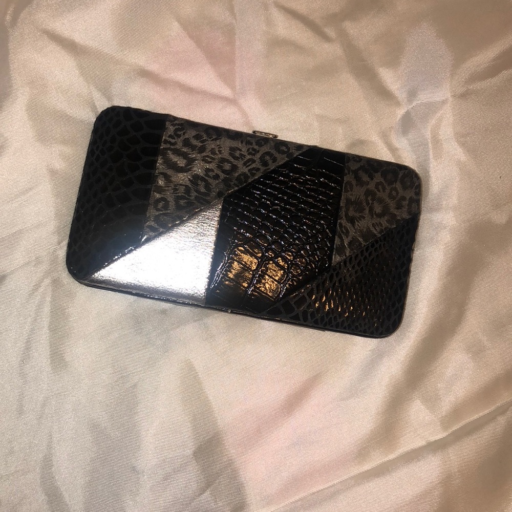 Animal print wallet